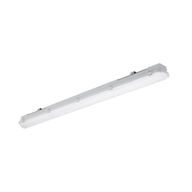 Luminaire pour locaux humides 1200mm ww gris