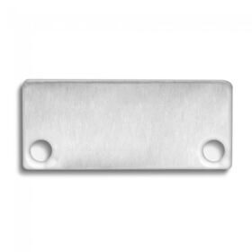 Embout E43 aluminium pour profil PN4 / PN5 en combinaison avec C10, C30, 2 STK, vis incluses