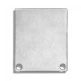 Embout E43 aluminium pour profil PN4 / PN5 en combinaison avec C10, C30, 2 STK, vis incluses